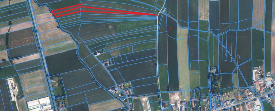Grunty rolne i łąki trwałe – 0,97 ha