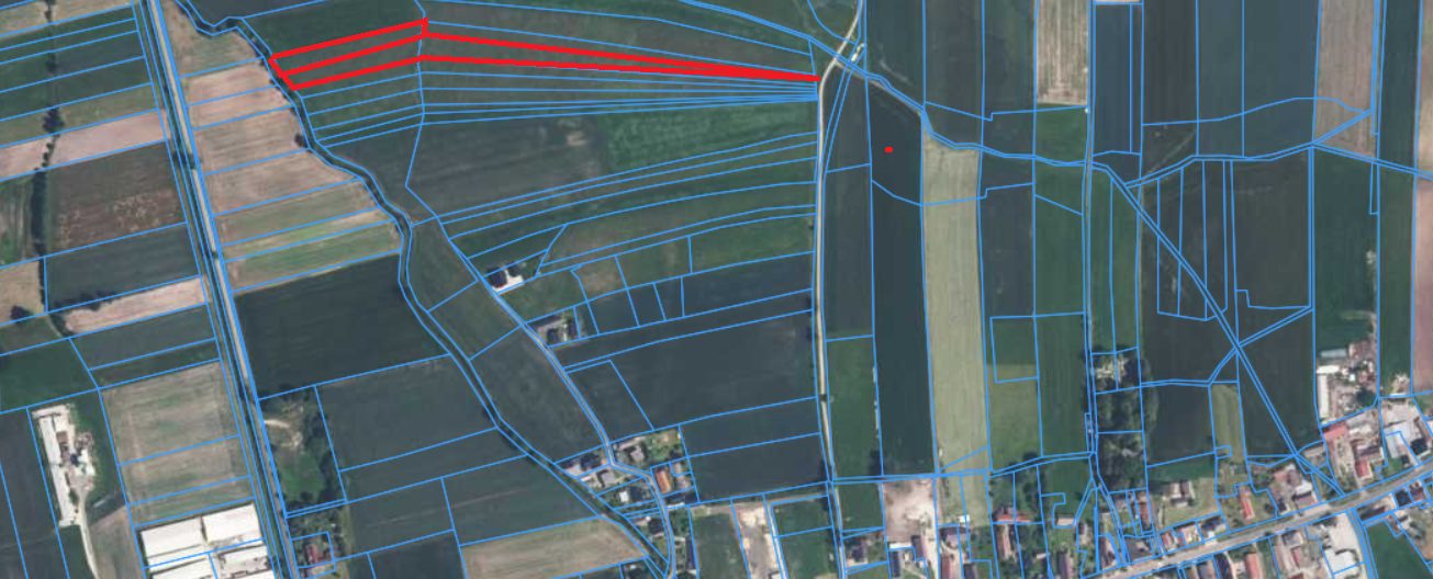 Grunty rolne i łąki trwałe – 0,97 ha