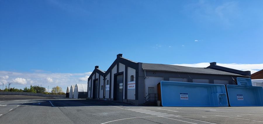 Zespół dwóch połączonych hal produkcyjno-magazynowych – 760,90 m² — zdjęcie 4