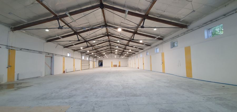 Hala produkcyjno-magazynowa z zapleczem socjalno-biurowym – 851 m² — zdjęcie 9