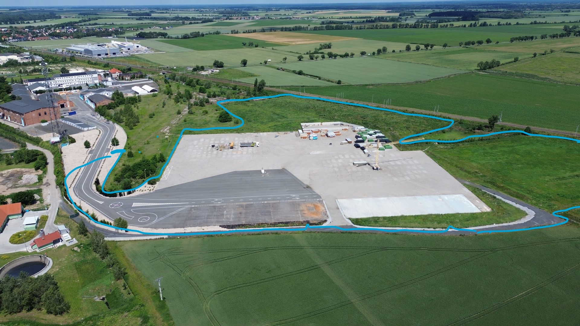 Teren składowo-magazynowy – ok. 9,5 ha