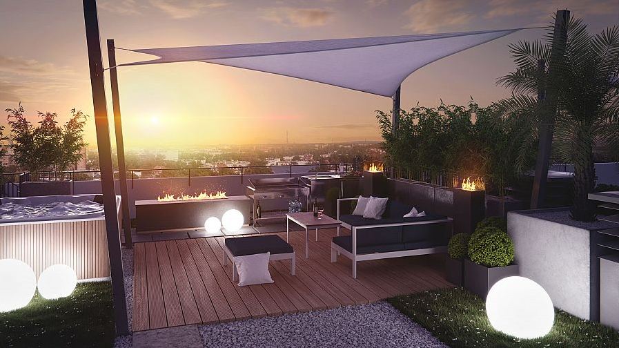 4-pokojowe mieszkanie z prywatnym tarasem na dachu – 74,39 m² — zdjęcie 32