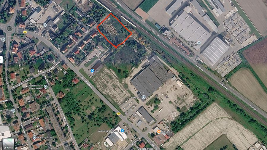 Teren przemysłowy – 45 arów