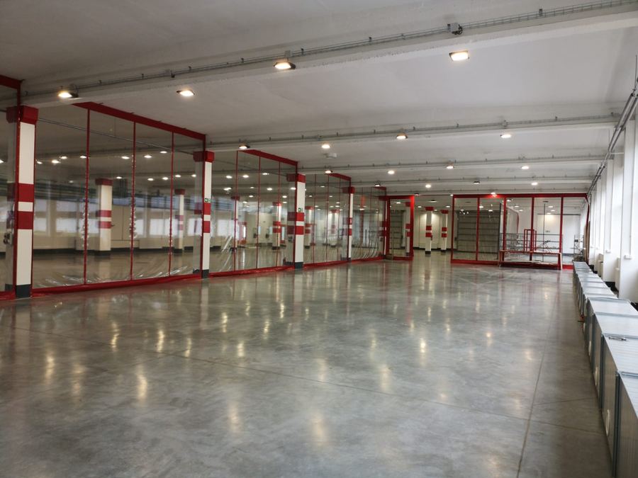 Hala produkcyjno-magazynowa z zapleczem socjalnym – 2 070 m²